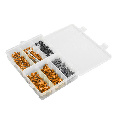 177 x Gold Fairing Bolts M5/M6 for Motorcycle