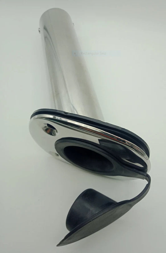 Rod Holders Marine Grade Stainless Steel 30° PVC Seal Cap & Gasket 2 Pack