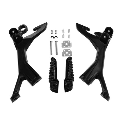 Rear Passenger Footrests Pegs Bracket for Kawasaki Z400 (2019-2024)