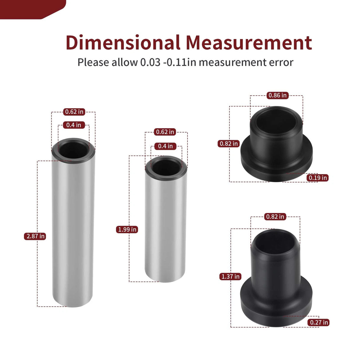 Rear Suspension Bushing & Collar for Arctic Cat 400 FIS TBX/TRV (2004-2009)