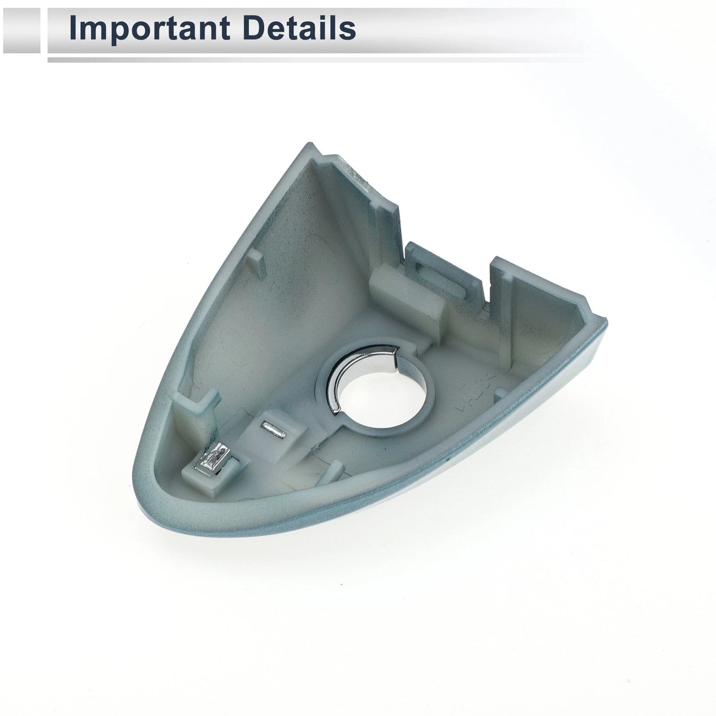 Blue Front Left Door Handle Lock Cylinder Cover for Toyota Corolla (2014-2018)