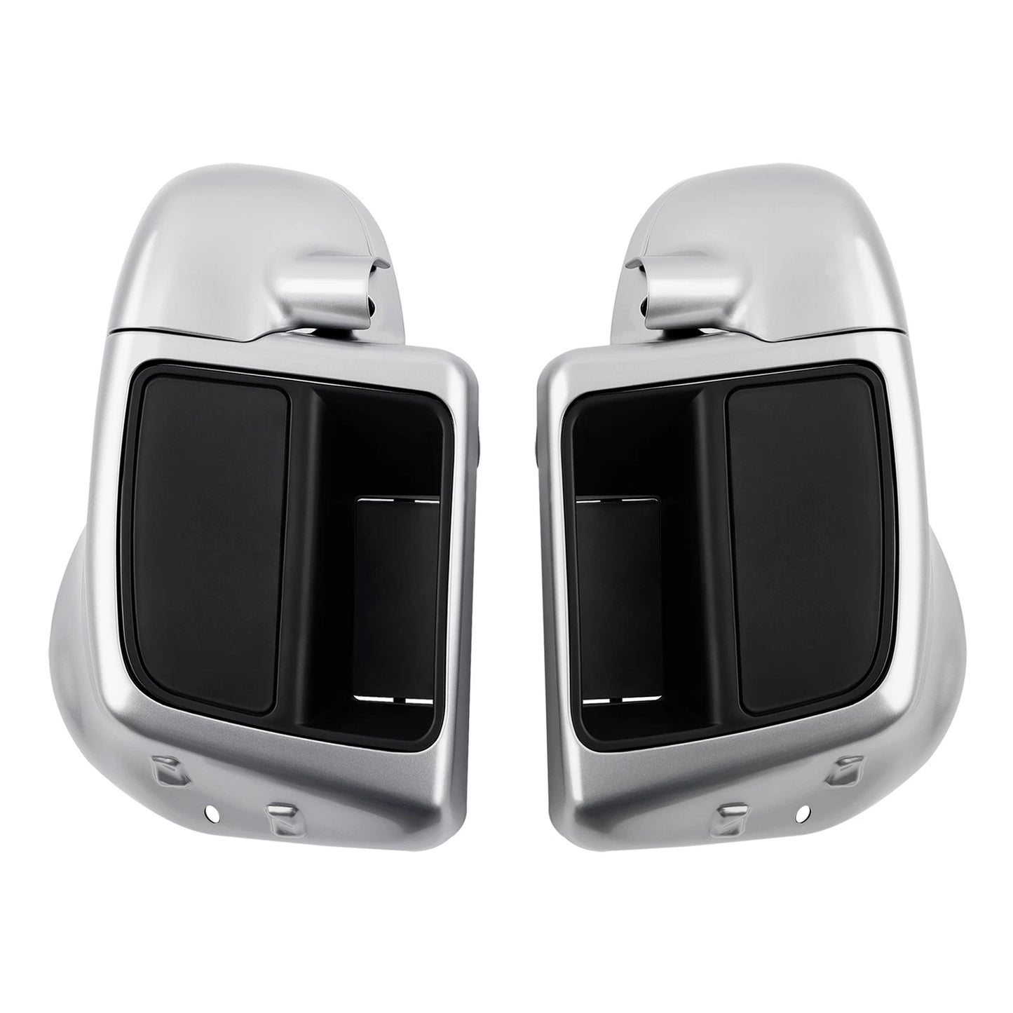 Lower Vented Fairings for Harley Street Glide (2014-2023) Silver Pearl
