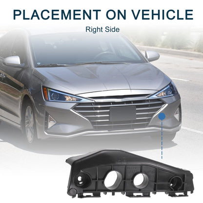 1x Right Front Bumper Retainer Bracket for Toyota Corolla (2011–2013)