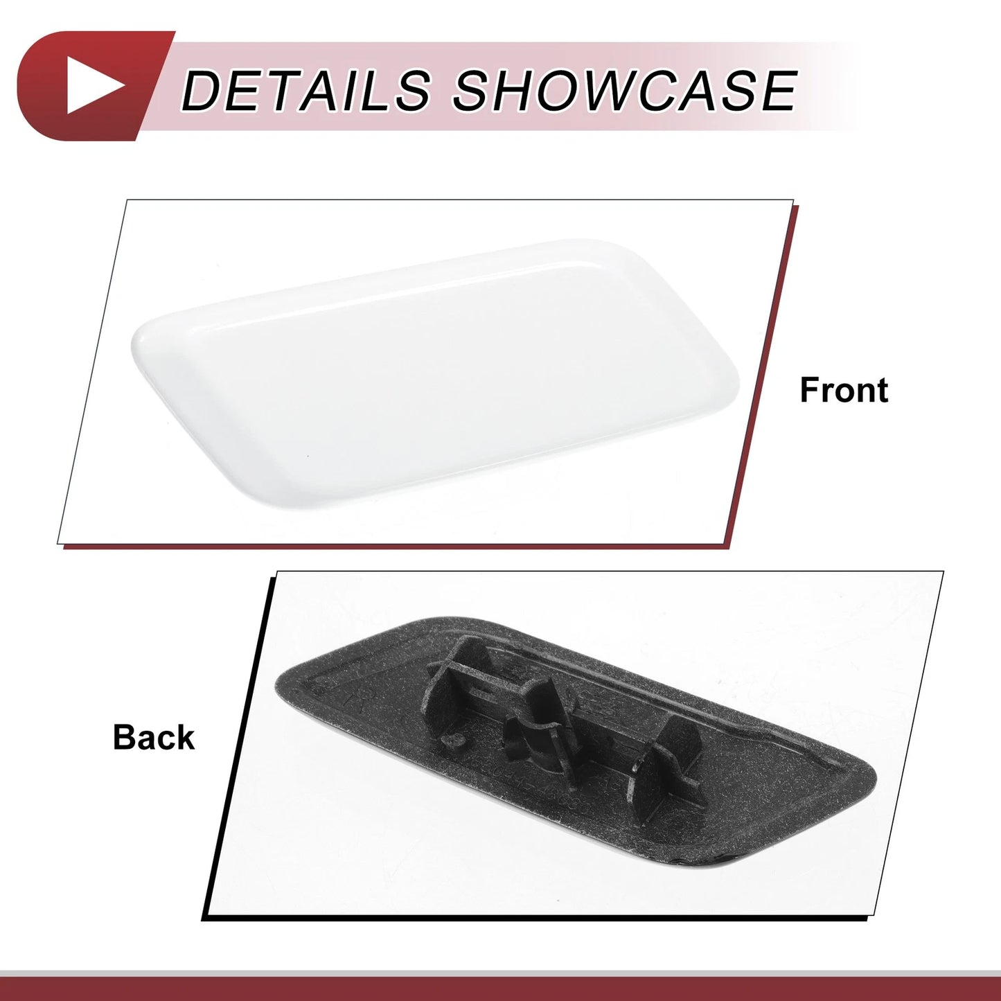 Front Right Washer Nozzle Cover for Lexus RX350 (2012-2014) - White