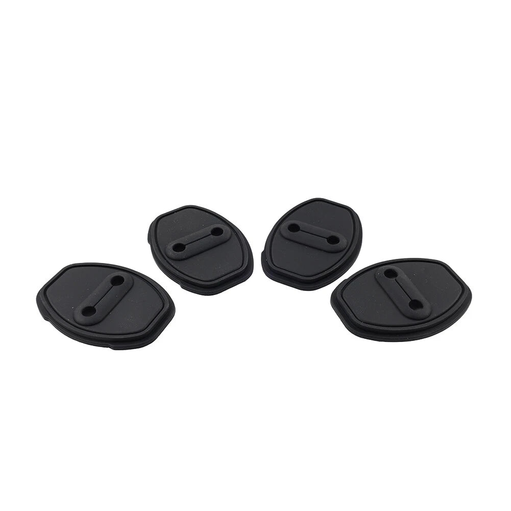 Black Door Lock Cover for Audi TT S3 A3 A4 VW Golf Passat Tiguan (2006-2023)