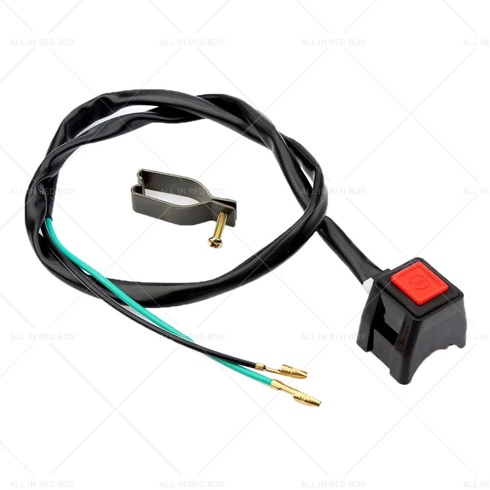 Stop Button Kill Switch for Yamaha YZ125 YZ250 YZ450F TTR WR 230 250 (2002-2023)