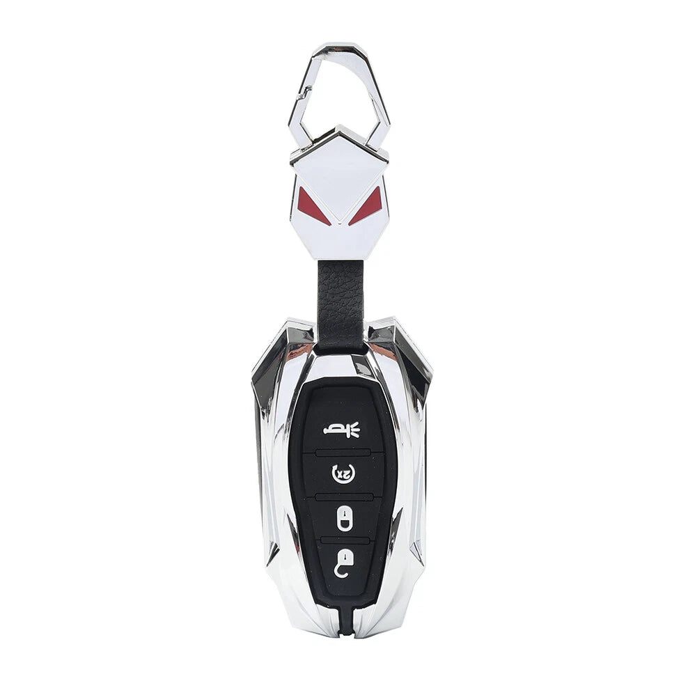 Silver Key Fob Cover Protector Case for Dodge Ram 1500 (2019-2024)