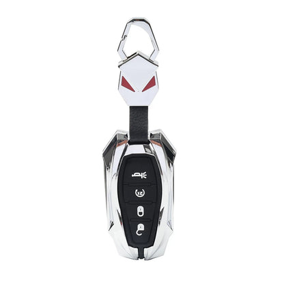 Silver Key Fob Cover Protector Case for Dodge Ram 1500 (2019-2024)