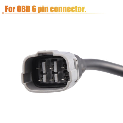 6 Pin to OBDII Diagnostic Cable Cord for Suzuki Motorcycle
