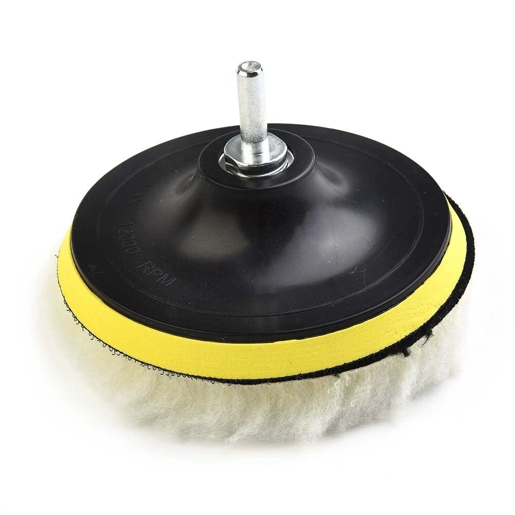 5 x Buffing Waxing Polishing Wool Pads for Car Polishing Machine