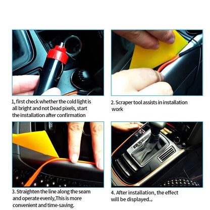 2 x Car Interior LED Strip Lights for Universal Models (2020-2023)