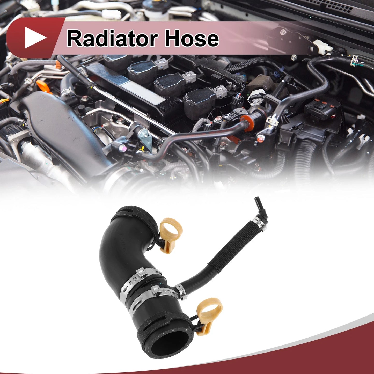 Radiator Hose for Land Rover Range Rover (2010-2012) - Rubber Black 1 Pc