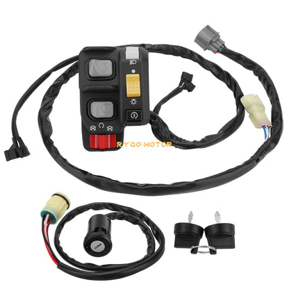 Handlebar & Key Switch for Honda Rancher 350 ES (2006–2006)