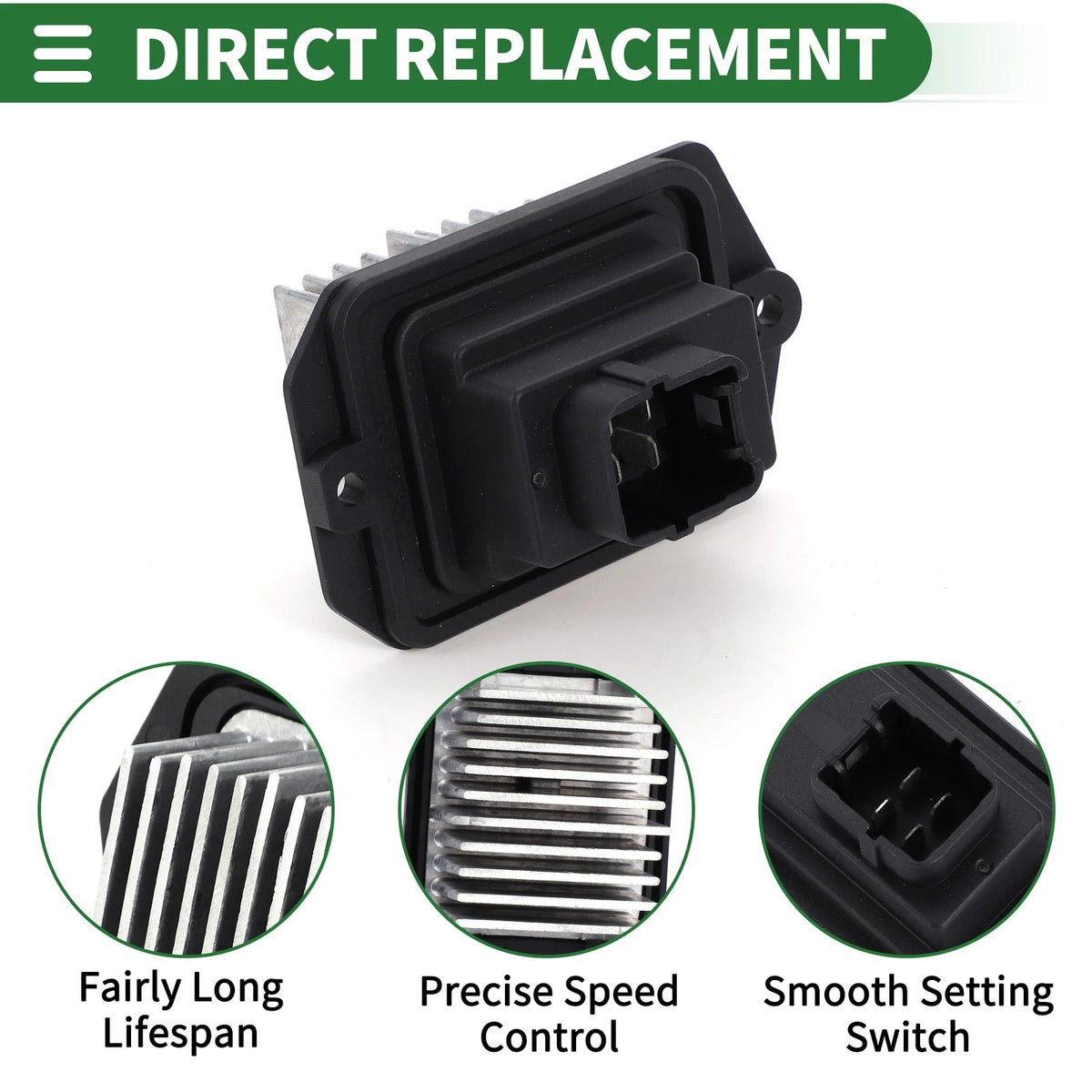 HVAC Blower Motor Resistor for Acura ILX, Honda Accord (2013-2019)