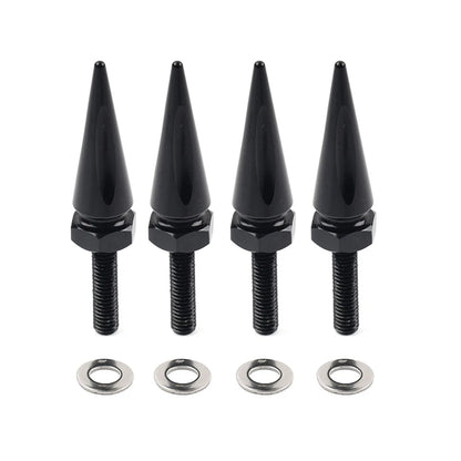Spike Bolts for Harley Road Glide Windshield 2015-2023 Aluminum Black