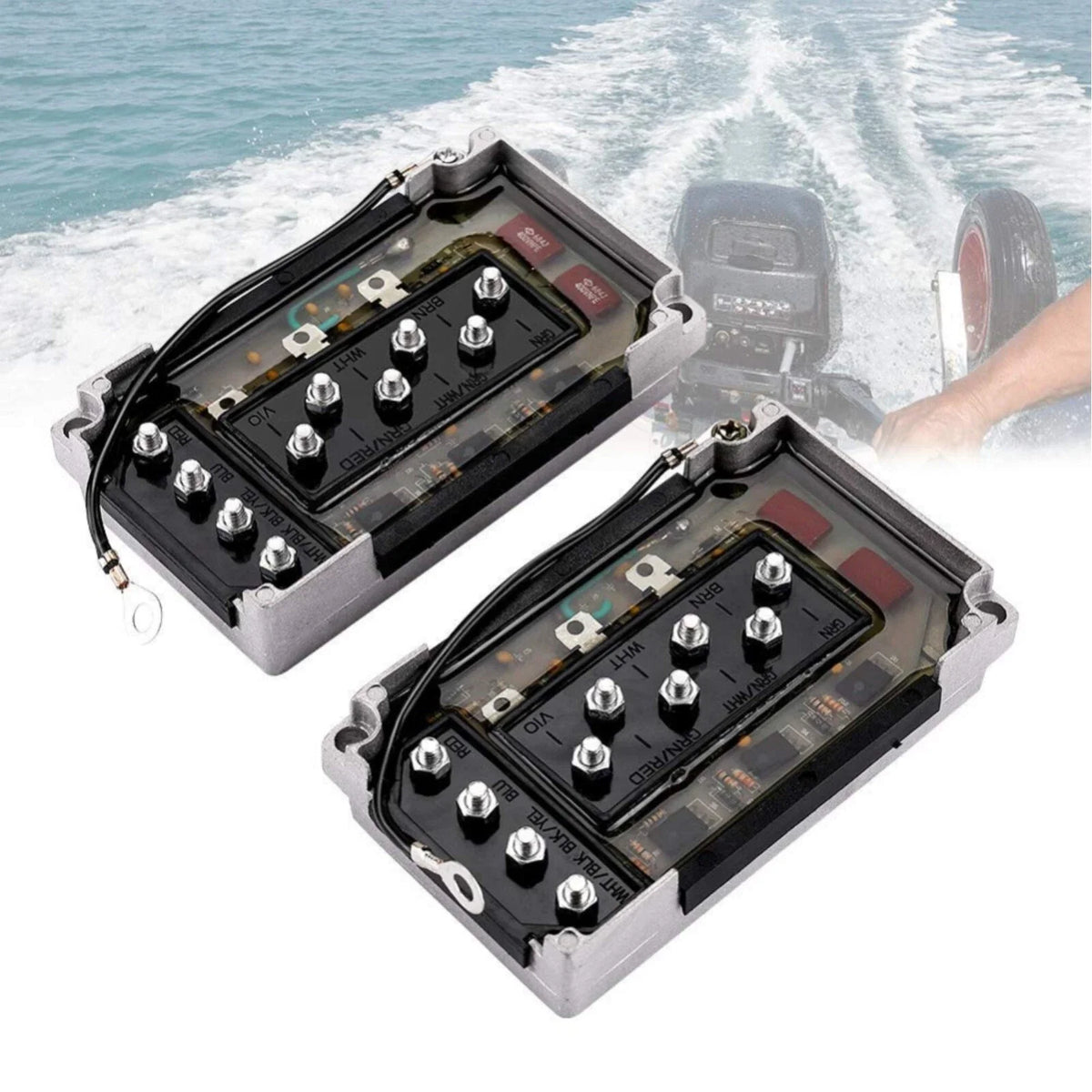 2Pcs CDI Switch Box for 90-200HP Mercury Outboard 332-7778A12