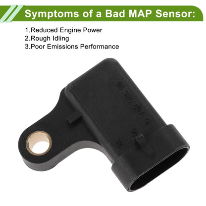 Manifold Absolute Pressure MAP Sensor for Chevrolet Aveo 4DR Base