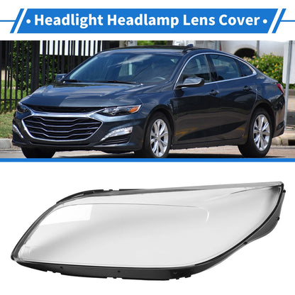 1 Pcs Front Left Headlight Lens Cover for Chevrolet Malibu (2013-2015)