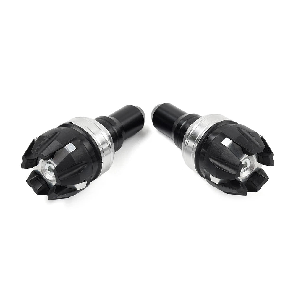 Motor Exhaust Frame Slider Bolt Anti Crash Protector for Universal - Silver