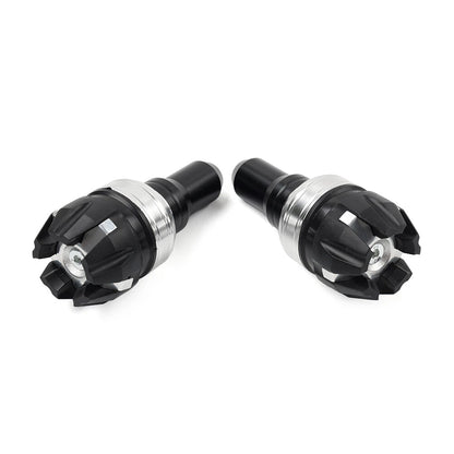 Motor Exhaust Frame Slider Bolt Anti Crash Protector for Universal - Silver