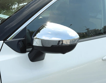 Chrome Side Rearview Mirror Cover Trim for Nissan Rogue (2021-2023) 2 x Pairs