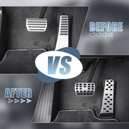 2 x Gas Brake Pedal Pad Covers for Mercedes-Benz C E S GLC GLE Class
