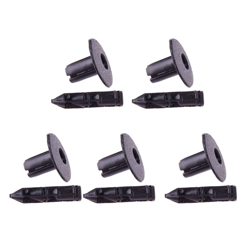 10 x Nylon Fastener Rivet Clips for Toyota Nissan Honda (Various Years)