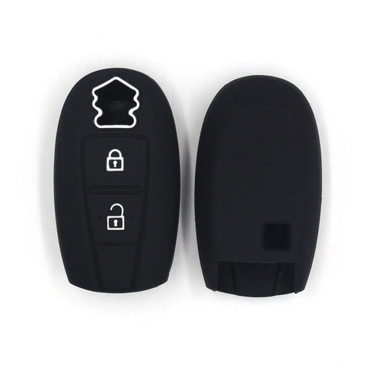 2 Buttons Silicone Key Shell FOB Case Fit For SUZUKI SX4 Swift Vitara S-CROSS
