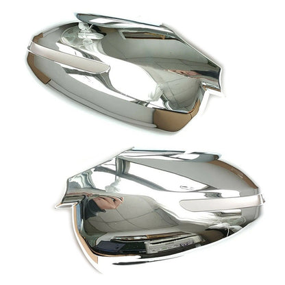 Chrome Side Wing Rearview Mirror Covers for Kia K5 Optima (2021-2023)
