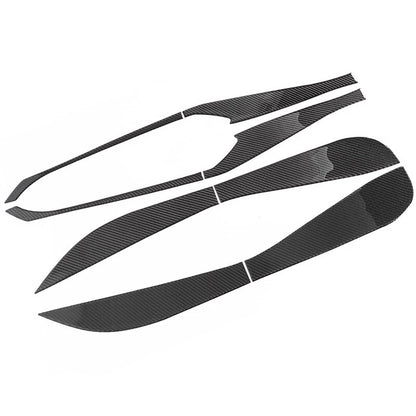 Real Carbon Fiber Door Anti-Kick Panel Strip Cover for Corvette C8 (2020-2023)