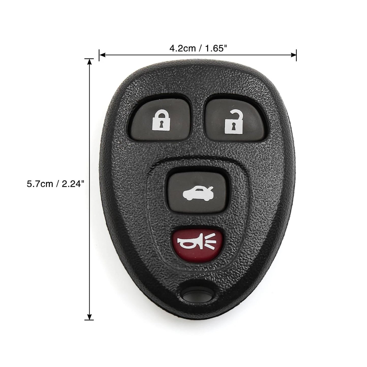 Key Fob Case Shell Replacement for Chevrolet Malibu (2004 - 2012)