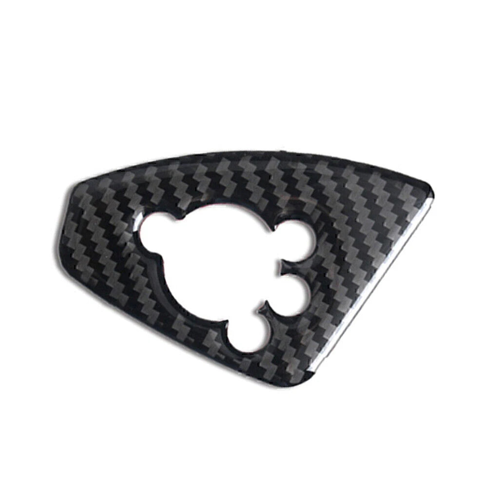 Carbon Fiber Door Lock Button Cover Trim for Audi TT TTRS (2008-2014)