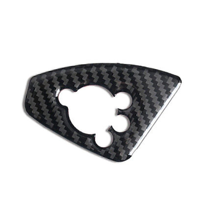 Carbon Fiber Door Lock Button Cover Trim for Audi TT TTRS (2008-2014)