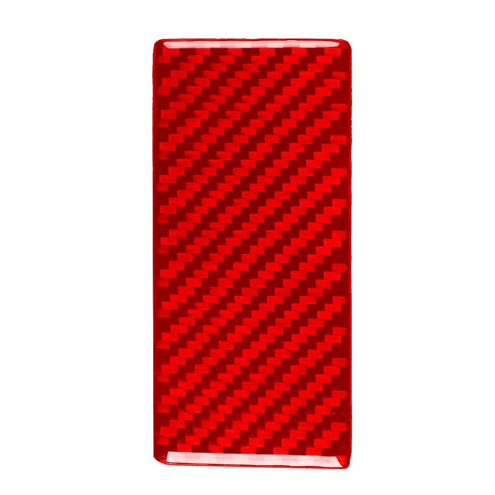 Red Gear Shift Panel Storage Box Cover for BMW 3 Series (1991-1999)
