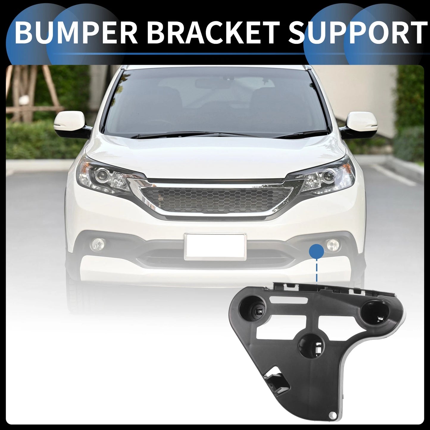 Right Front Bumper Support Bracket for Toyota Tundra (2007-2014)