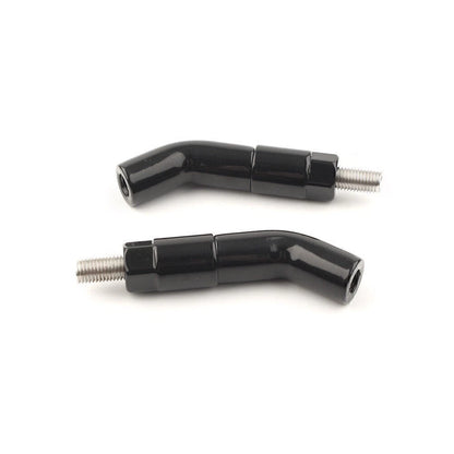 Mirror Stem Extenders for Harley Davidson Iron 1200 XL1200NS (2018-2019) Black