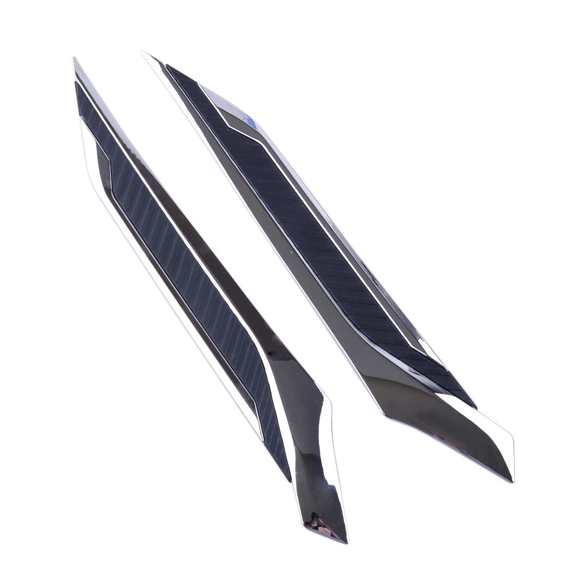 2 x Front Headlight Eyebrow Covers for Toyota RAV4 (2019-2020)