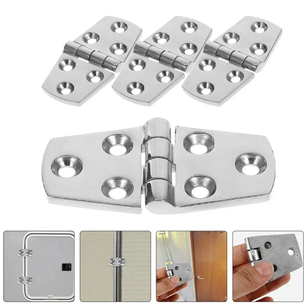 Boat Hatch Hinges 316 Stainless Steel Heavy Duty Marine Grade for Deck Doors
