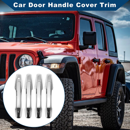Silver Tone Door Handle Cover Trim for Honda Civic (2006-2011)