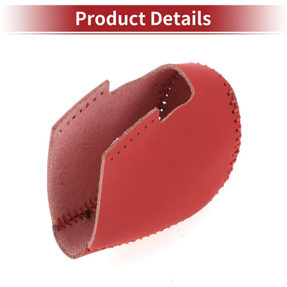 Red Faux Leather Gear Shift Knob Cover for Honda HR-V (2023-2024)