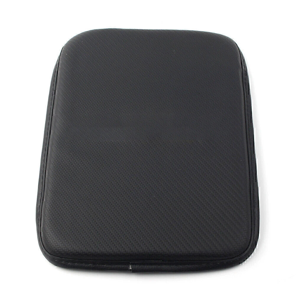 Universal Car Armrest Pad Cover for Auto Center Console - PU Leather Mat