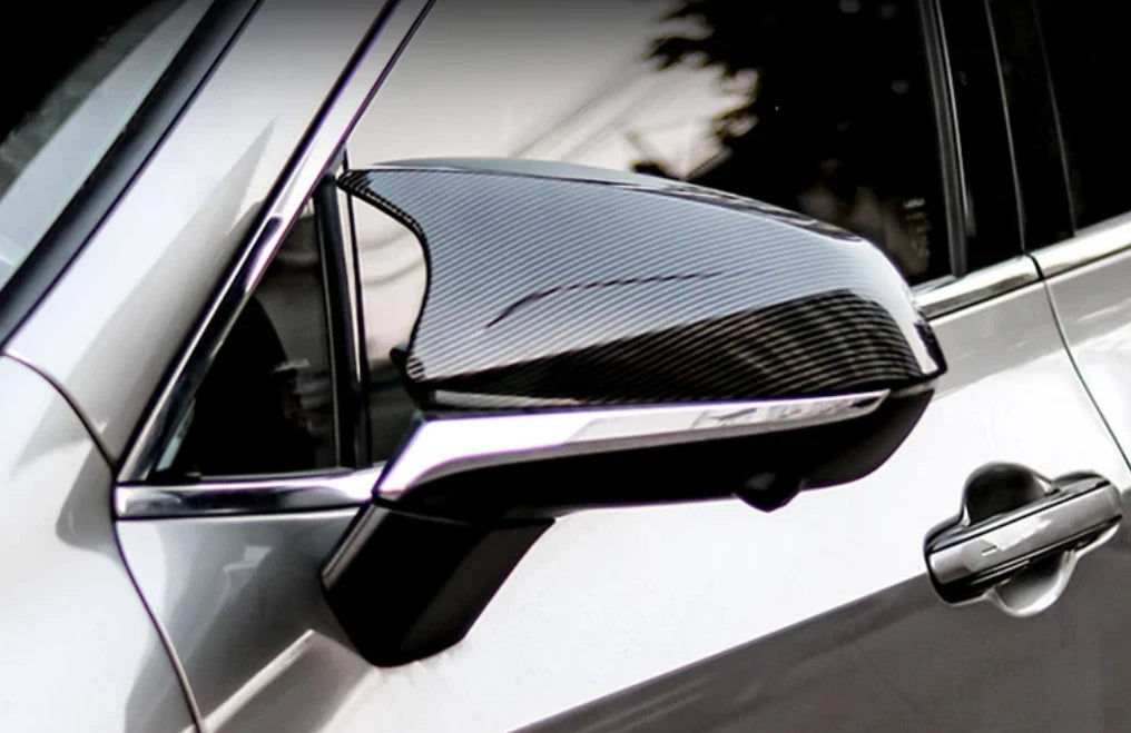Carbon Fiber Ox Horn Rearview Mirror Side Lid Cover Trim for Lexus NX (2015-2021)