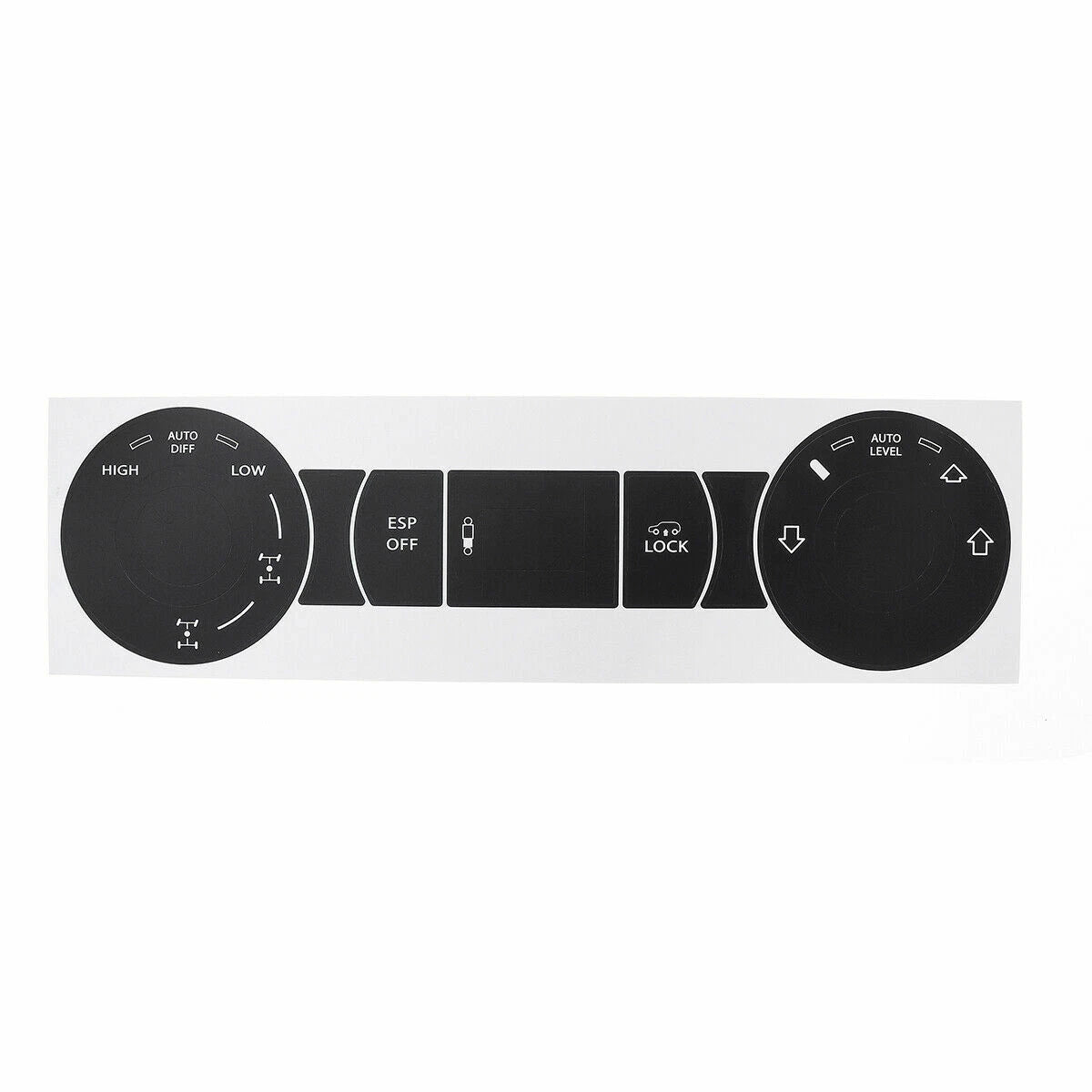 Button decals/stickers for VW TOUAREG (2004–2009)