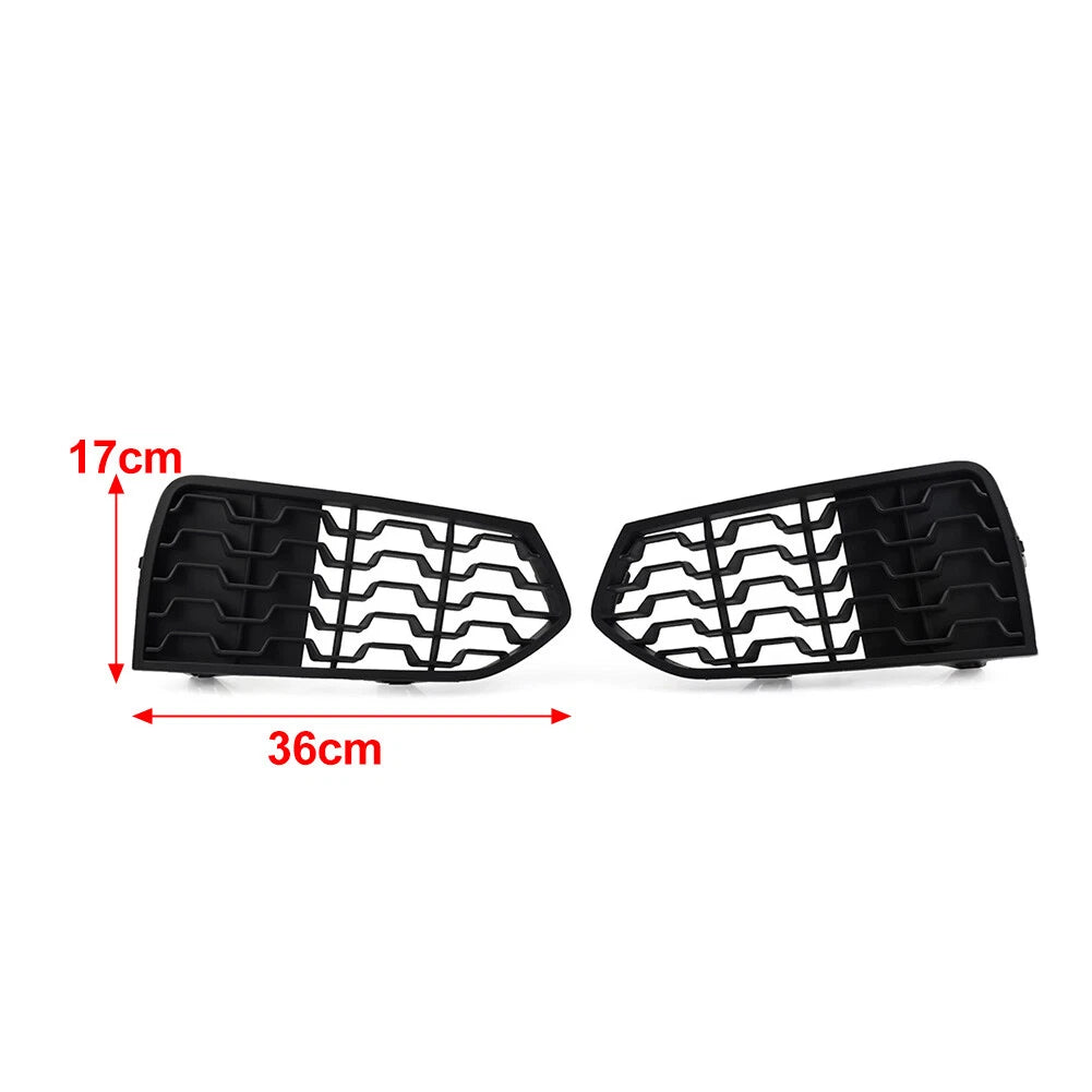 M Sport Front Bumper Fog Light Grille for BMW F22 F23 (2014-2021)