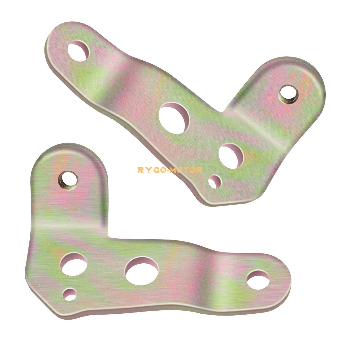 2 x Radiator Mounts Front Fender Brackets for Yamaha YFZ350 Banshee (1987–2006)