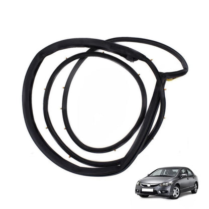 Door Rubber Seal Weatherstrip Front LH+RH Fits Honda Ciciv FD 4D Sedan 2006-11