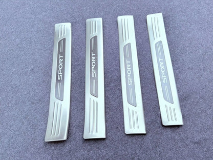 Steel Door Sill Scuff Plate Guard Cover for Toyota Grand Highlander (2024-2025)