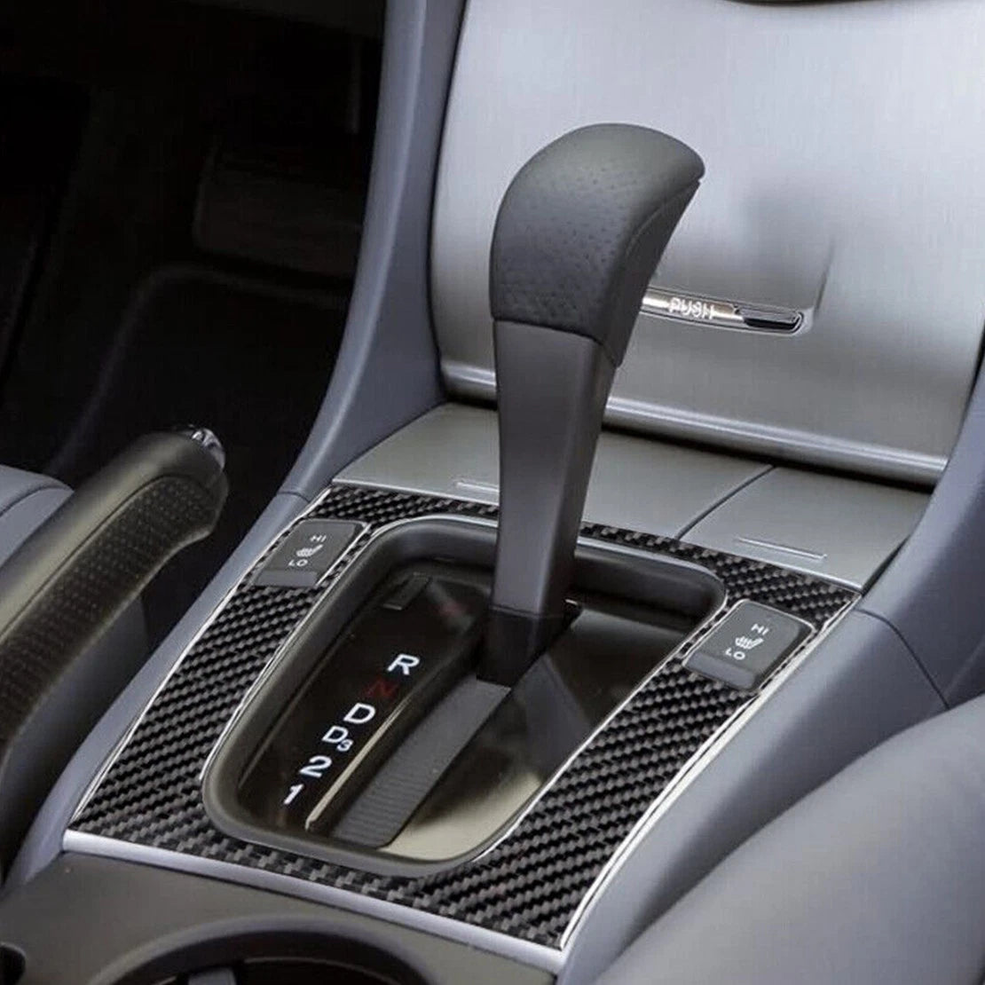 Carbon Fiber Gear Shift Frame Cover for Honda Accord Sedan (New)