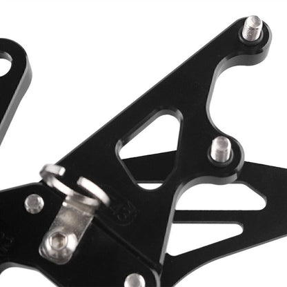 2 x CNC Rear Set Footrest Pegs for Suzuki Hayabusa GSX1300R (1999-2020)