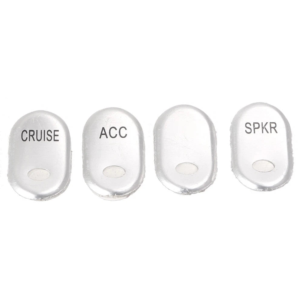 Stainless Steel Rocker Panel Switch Button Cover for Harley Touring FLHT FLTR (2009-2023)